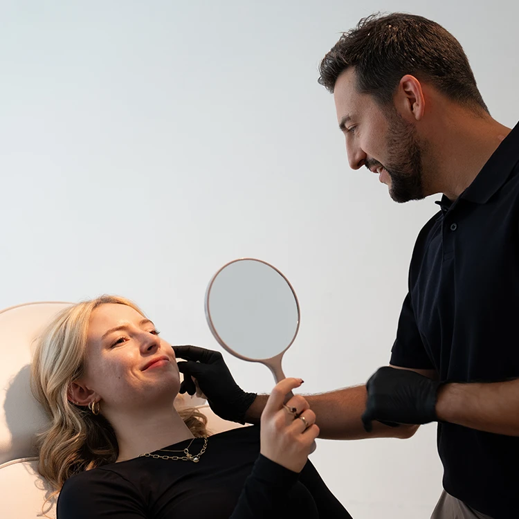 Ästhetik-Behandlung Symbolbild